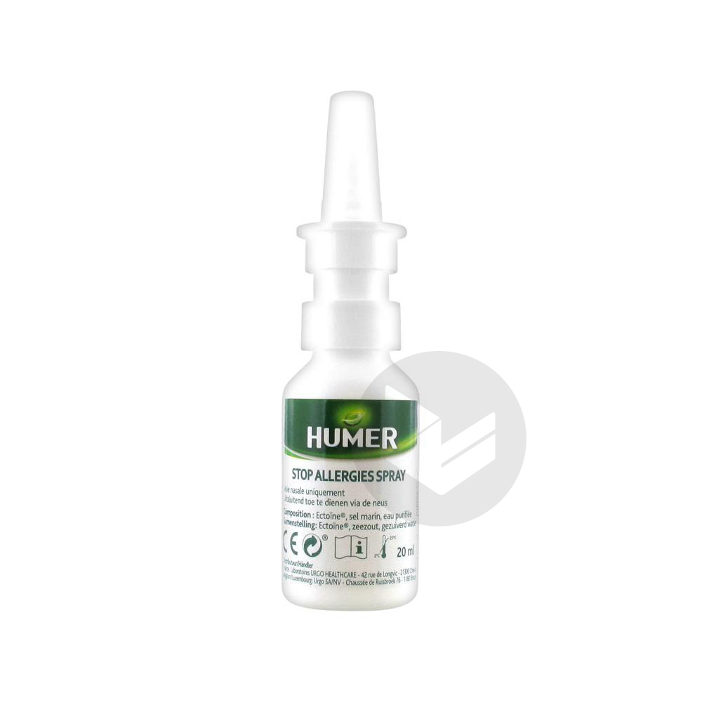 Humer Stop Allergies Rhinite Allergique Spray Nasal 20 ml