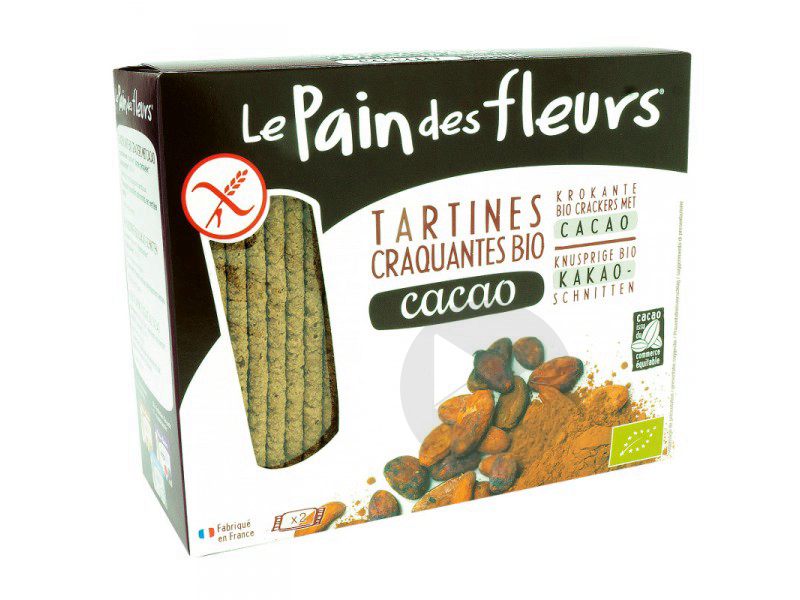 Tartines craquantes cacao Bio - 150 g'