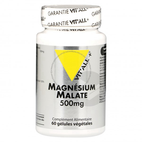 Malate de Magnésium 500mg - 60 gélules