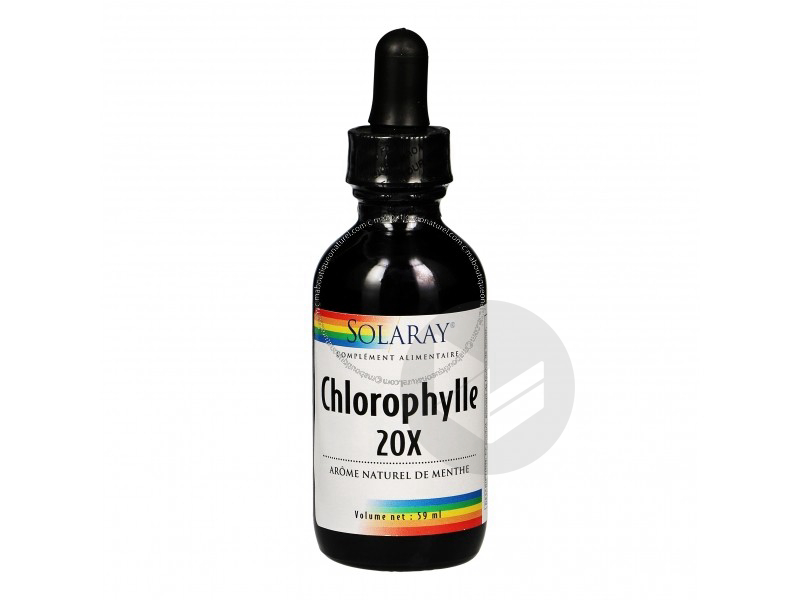 Solaray Chlorophylle 20X 59 ml