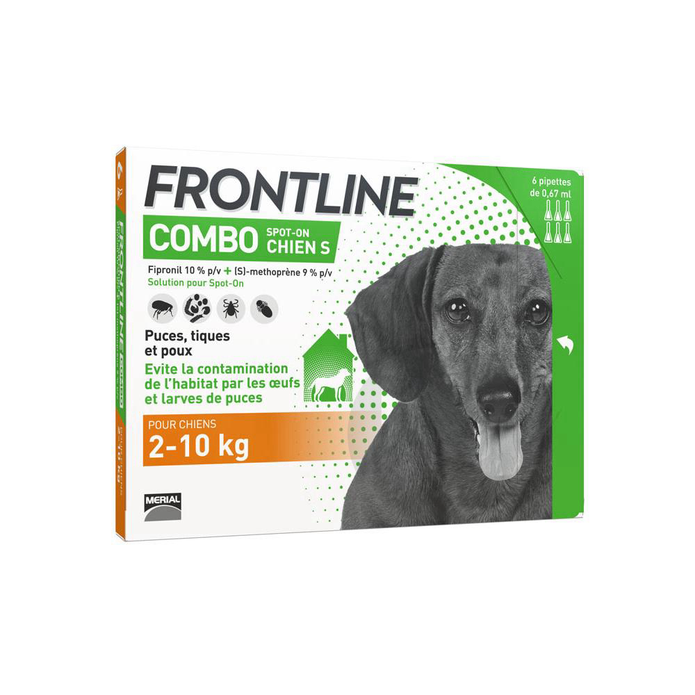 FRONTLINE COMBO S ext chien 2-10kg 6Doses