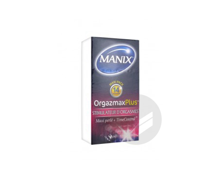 Orgazmax Plus 14 préservatifs