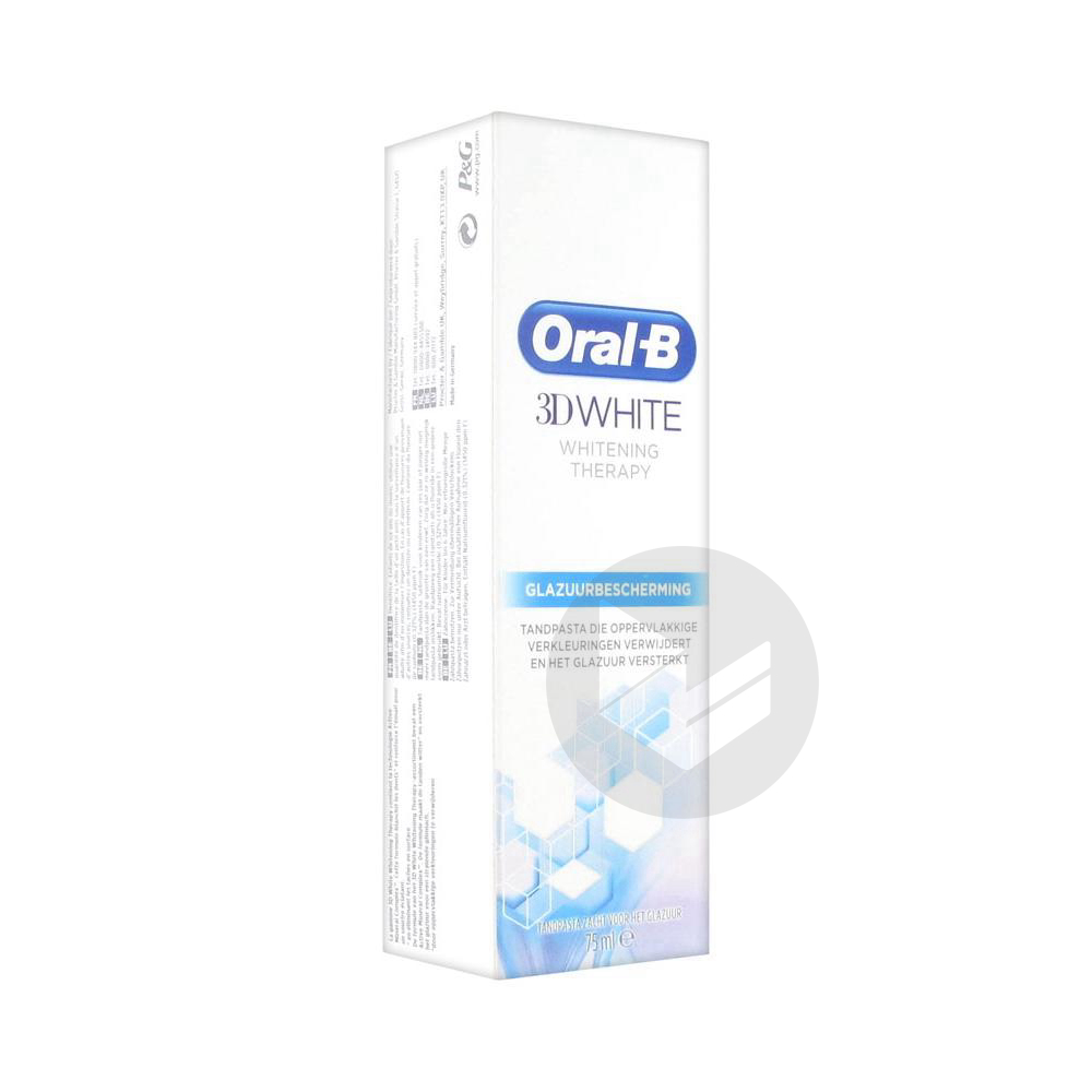 Oral-B 3D White Whitening Therapy Protection Émail 75 ml