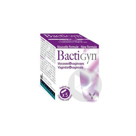 Bactigyn mycoses vaginoses 5 capsules