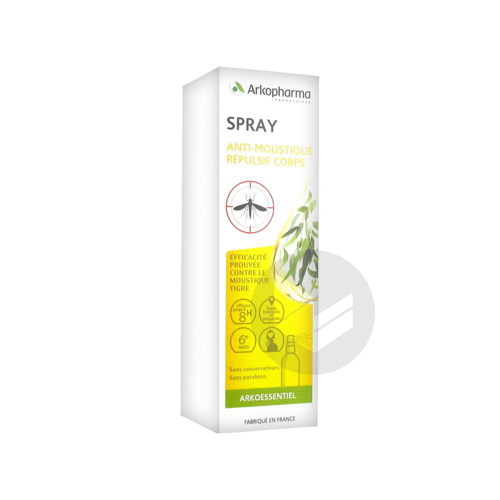 ARKO ESSENTIEL Spray corps anti-moustique Spray/60ml