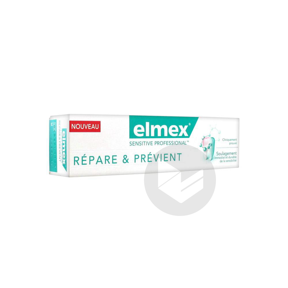 ELMEX SENSITIVE PROFESSIONAL Pâte dentifrice répare & prévient T/75ml