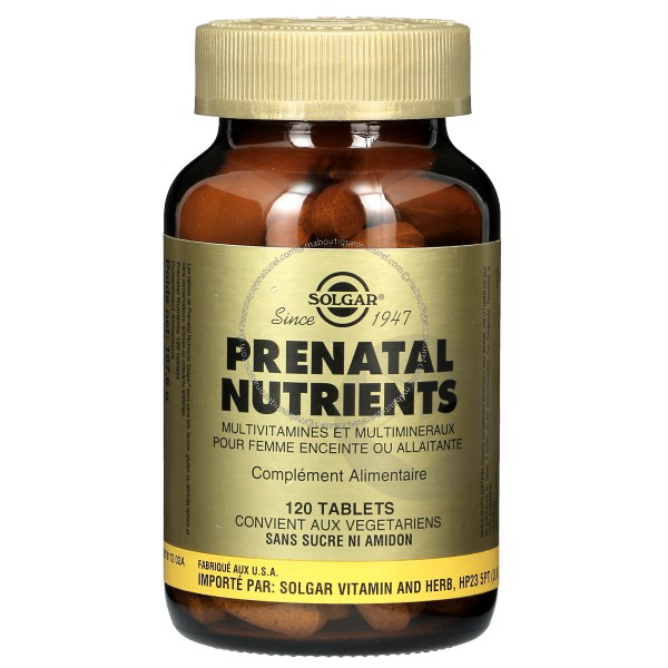 Prenatal Nutriments - 120 tablettes