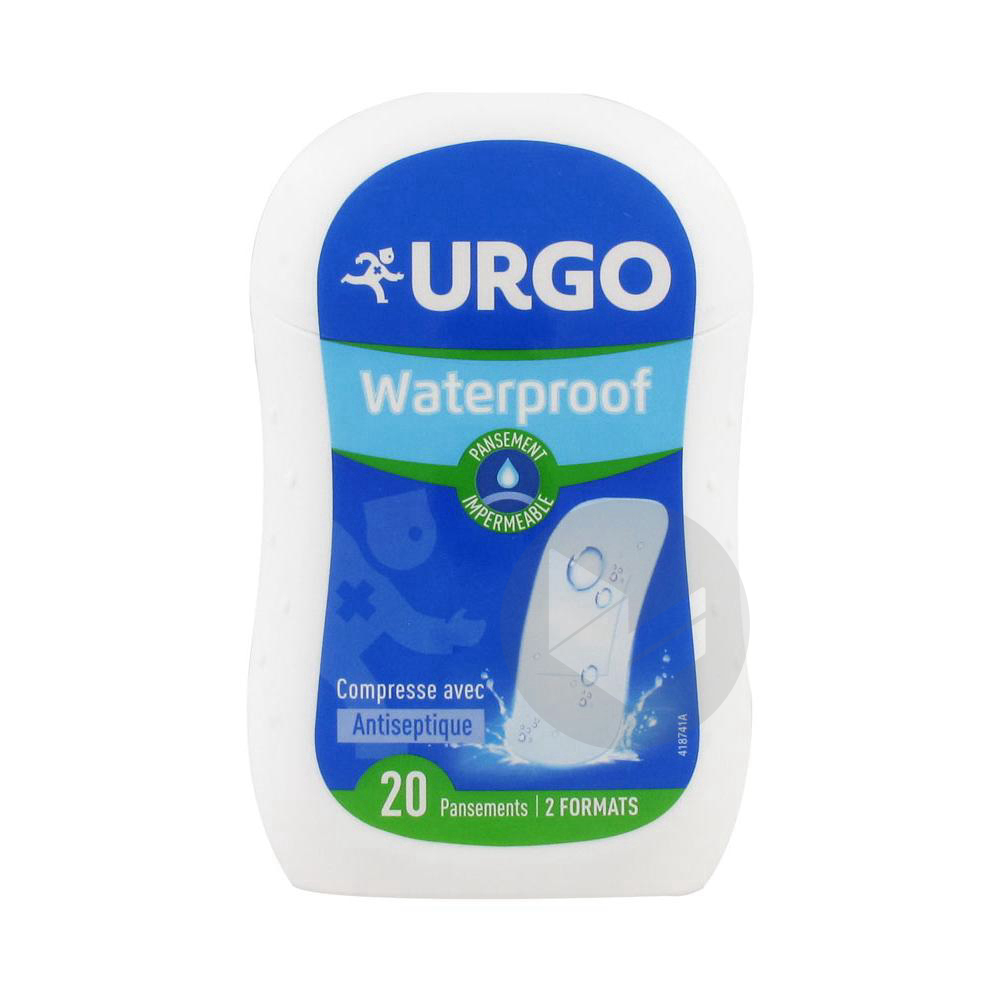 URGO Pans prédécoupé waterproof B/20