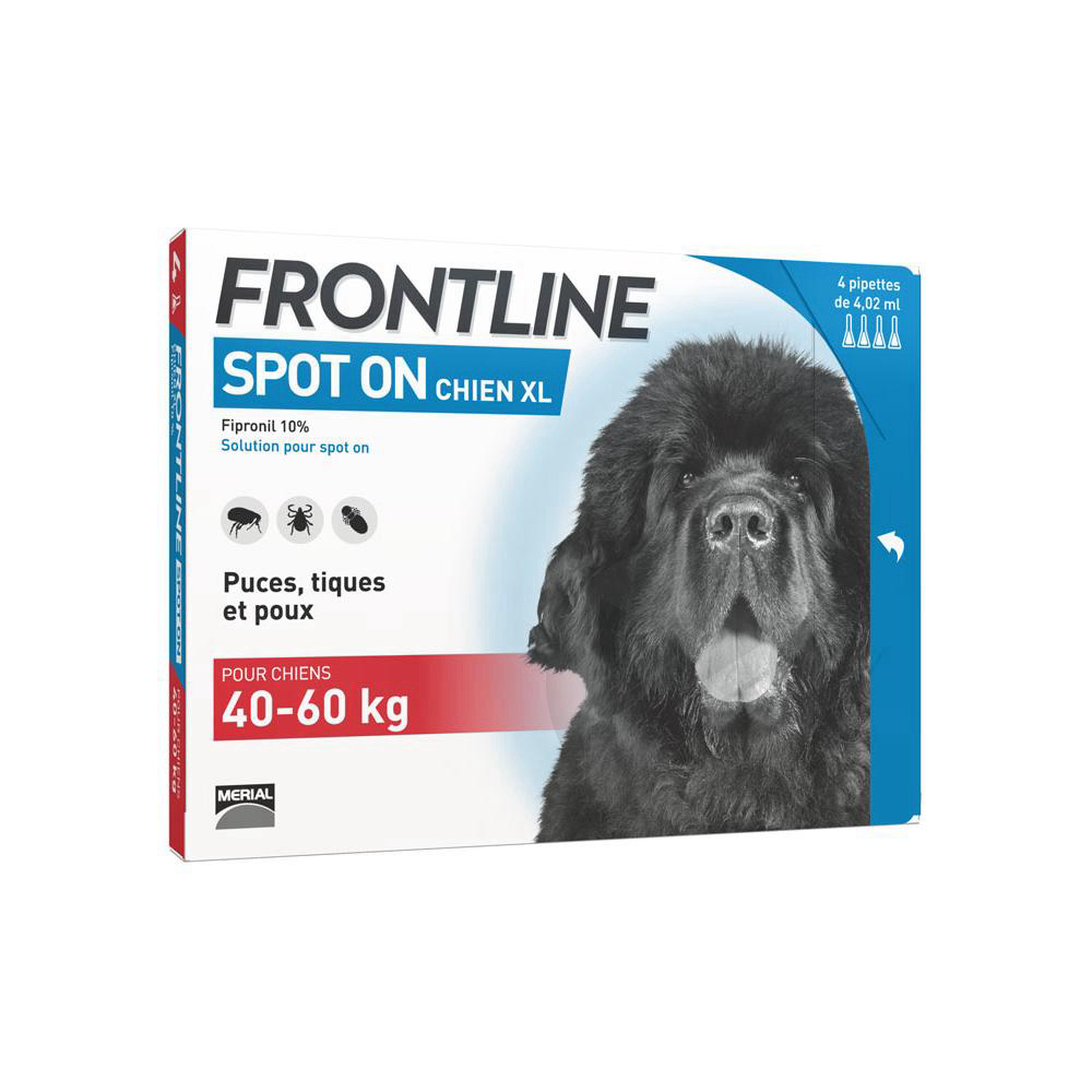 FRONTLINE S ext chien 40-60kg 4Doses