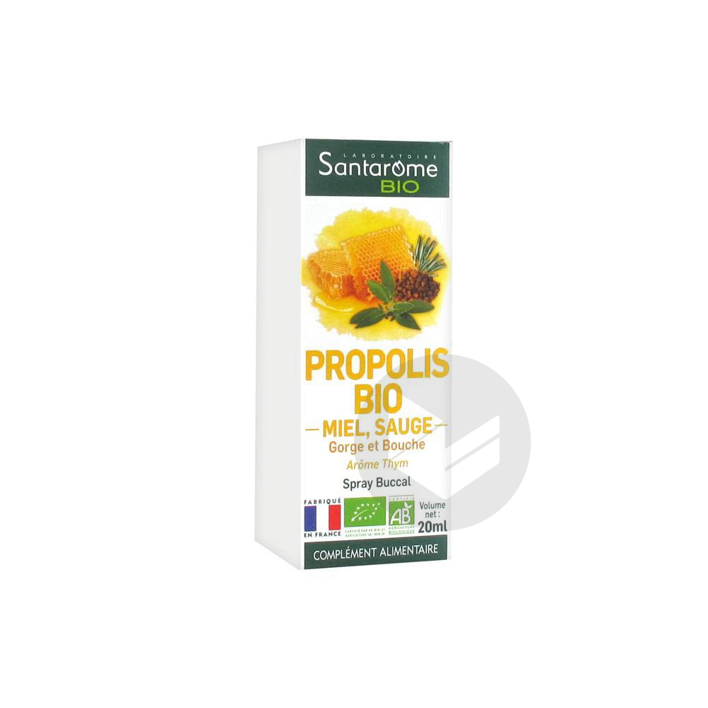 Santarome Bio Propolis Bio Spray Buccal 20 ml