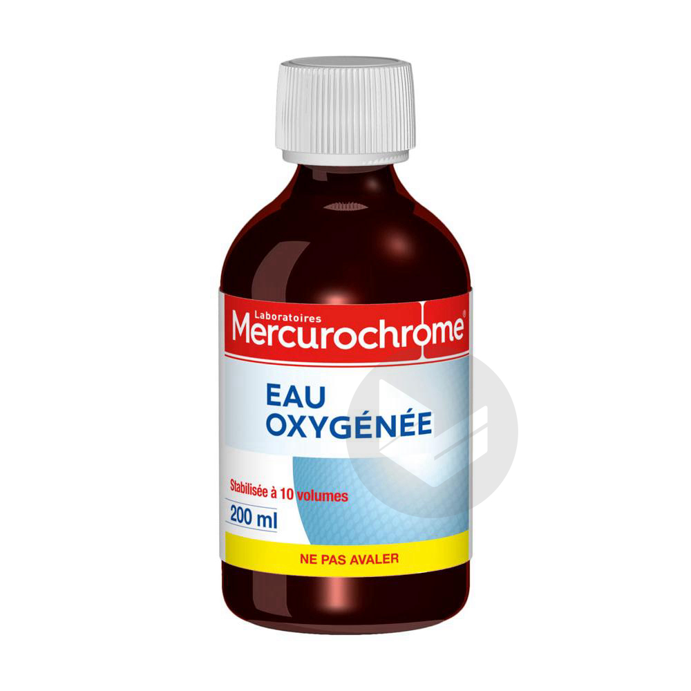 MERCUROCHROME Eau oxygénée Fl/200ml
