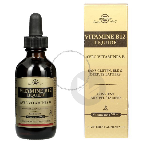 Vitamine B12 Liquide - 59 ml