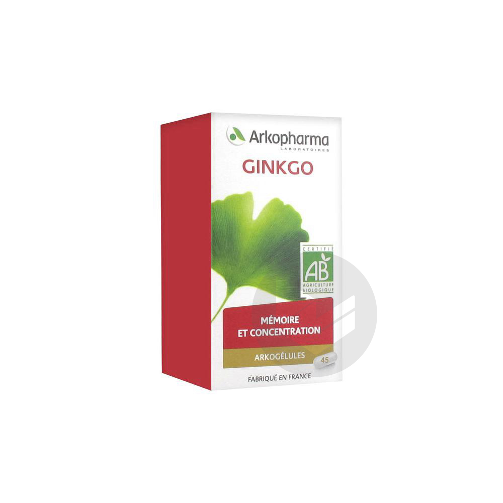 Ginkgo Bio 45 Gélules