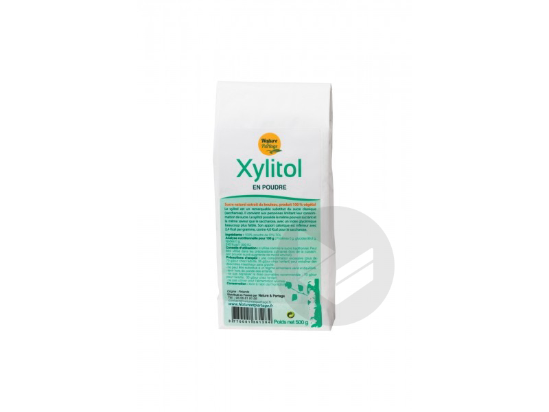 Xylitol (sucre de bouleau) en poudre - 500 g