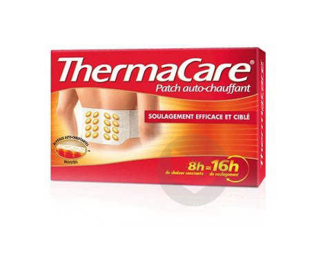 Thermacare Patch chauffant bas du dos x4