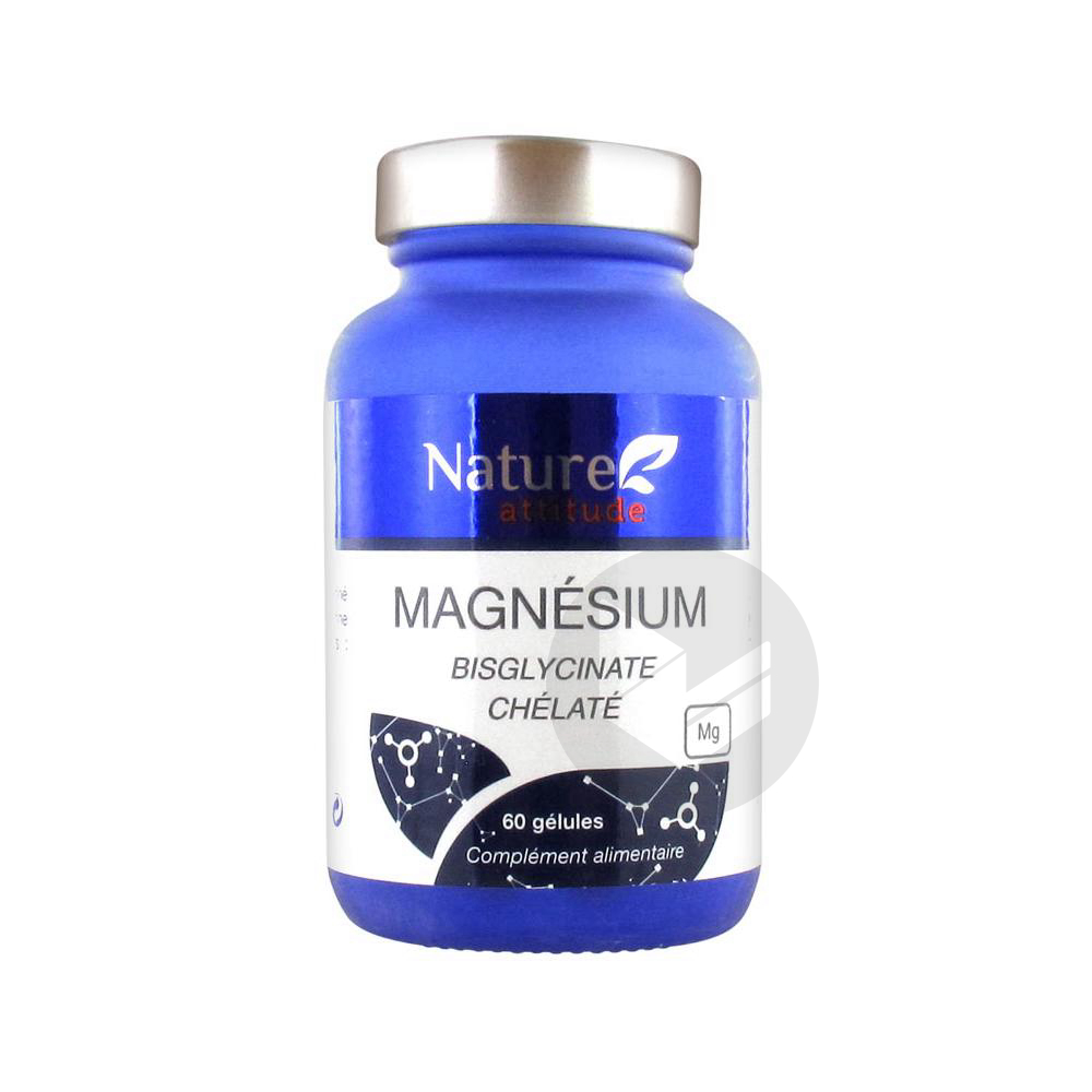 Nature Attitude Magnésium Bisglycinate Chélaté 60 Gélules