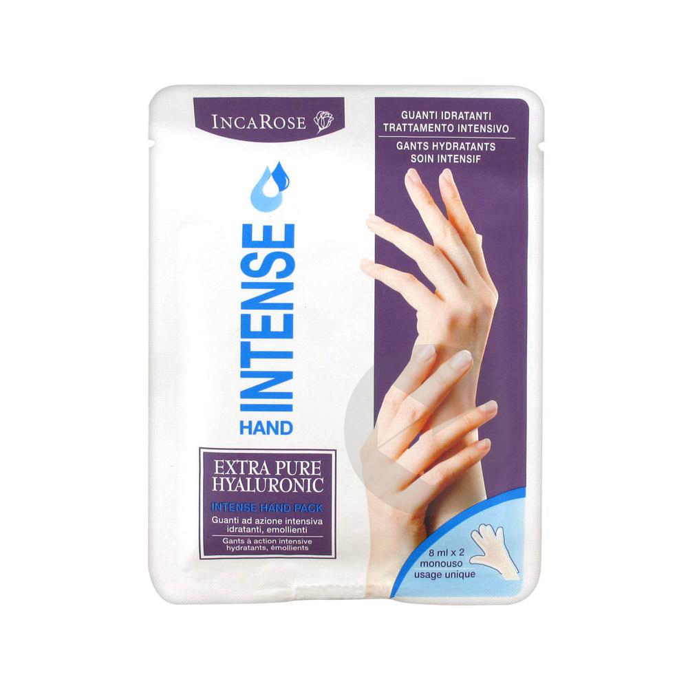 Incarose Extra Pure Hyaluronic Gants Hydratants Soin Intensif