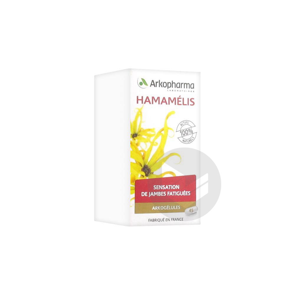 Arkopharma Arkogélules Hamamélis 45 Gélules