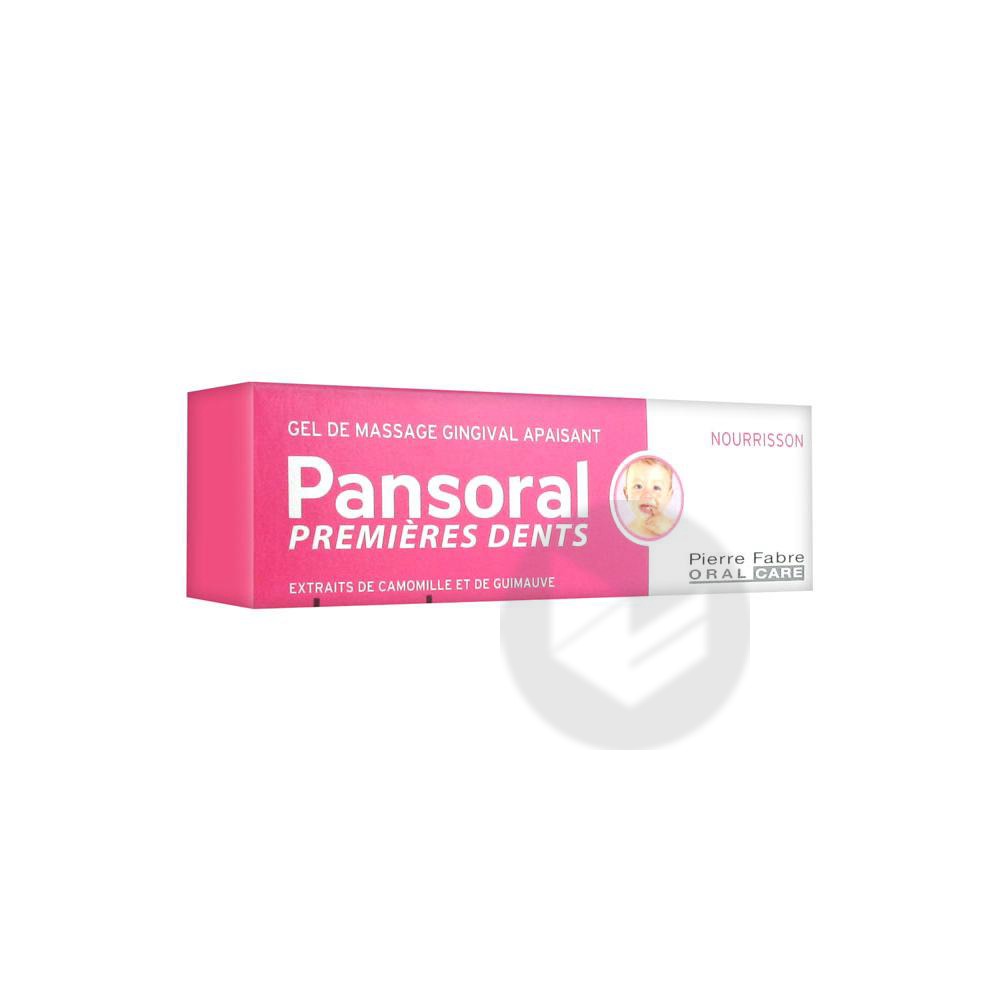 PANSORAL PREMIERES DENTS Gel de massage gingival apaisant T/15ml