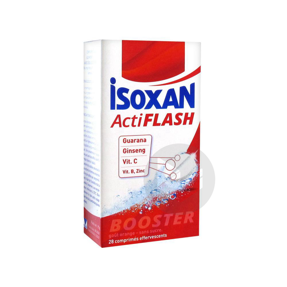 Isoxan Actiflash 28 comprimés effervescents
