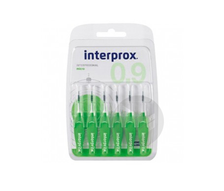Interprox Premium Micro 2,4mm Vert 6 brossettes