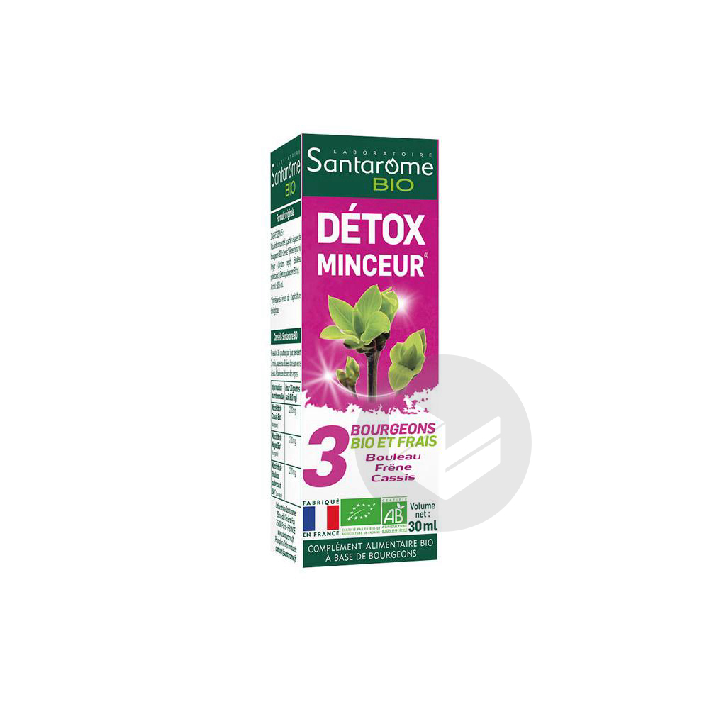 Santarome Bio Détox Minceur 30 ml