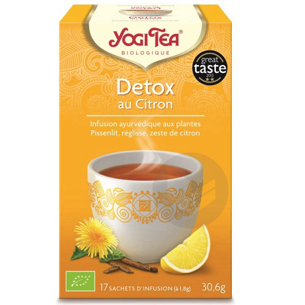 Detox au citron - 17 sachets