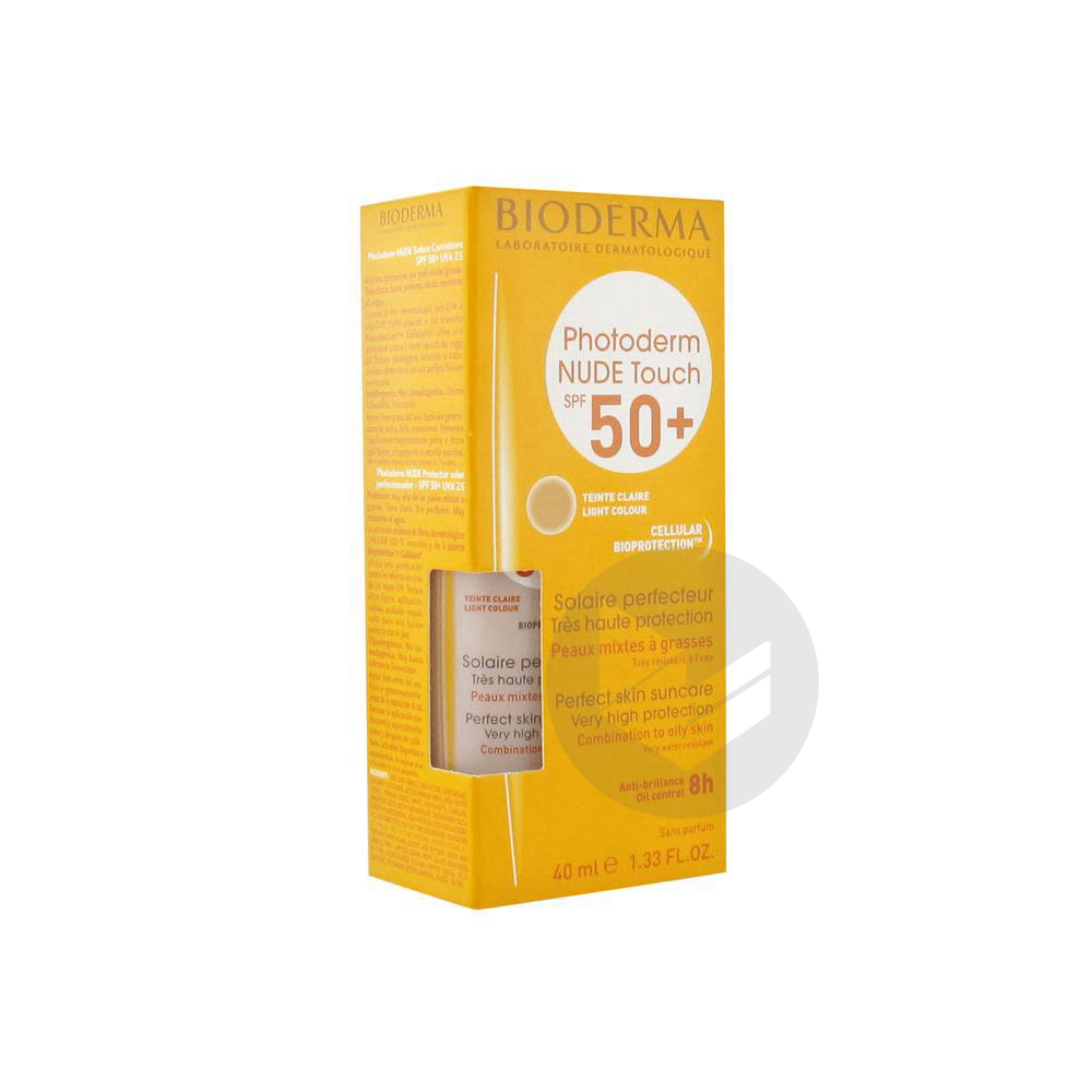 PHOTODERM NUDE TOUCH SPF50+ Cr teinte claire T/40ml