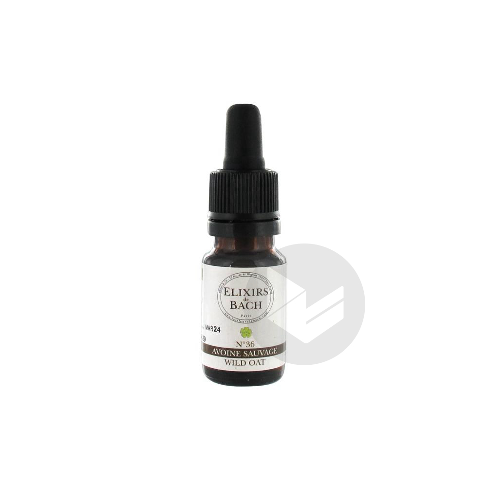 LES FLEURS DE BACH Avoine sauvage Elixir Fl cpte-gttes/10ml