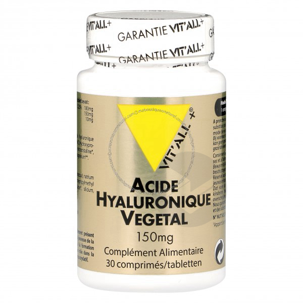 Acide Hyaluronique vegetal 150 mg - 30 comprimés