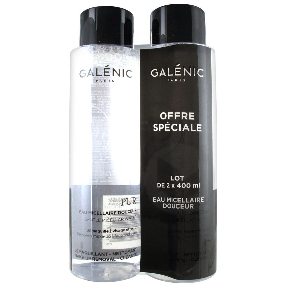 GALENIC DEMAQUILLANT Eau micellaire douceur 2Fl/400ml