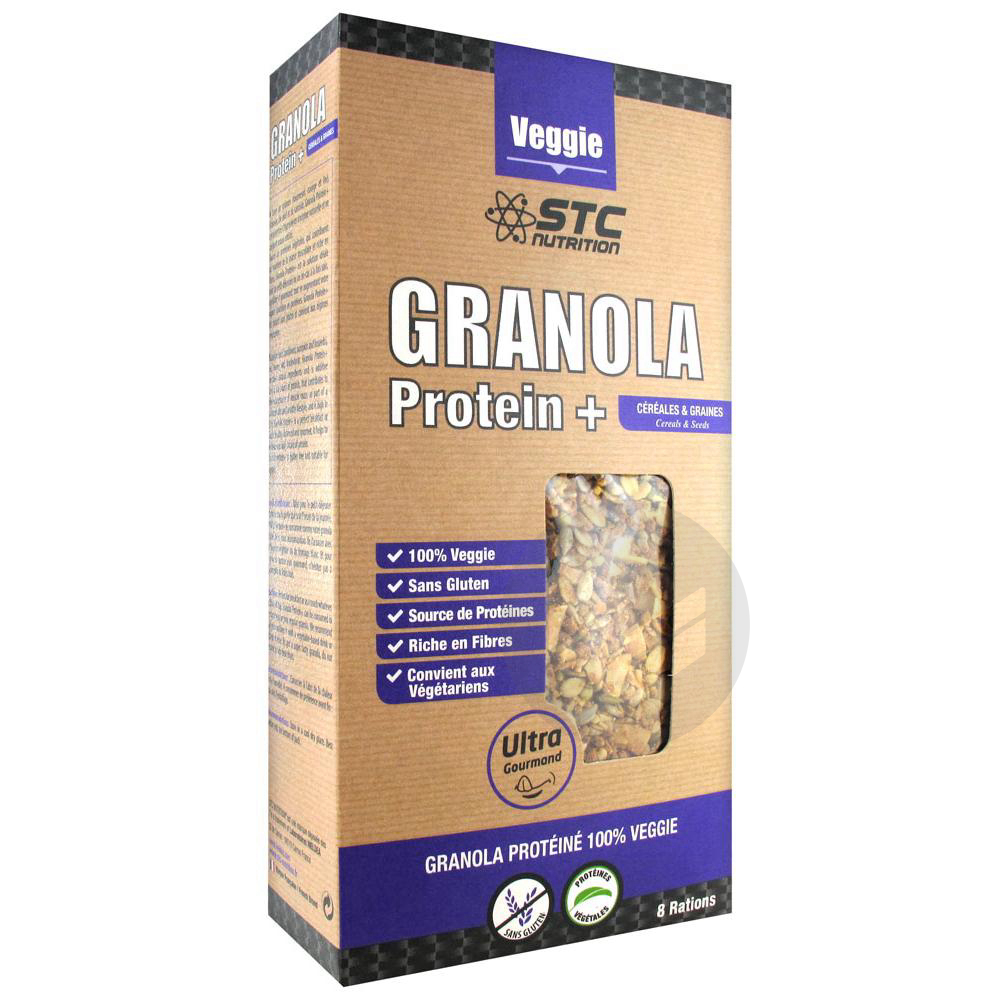 Granola Protéin+ Céréales Graines Aliment diét 425g