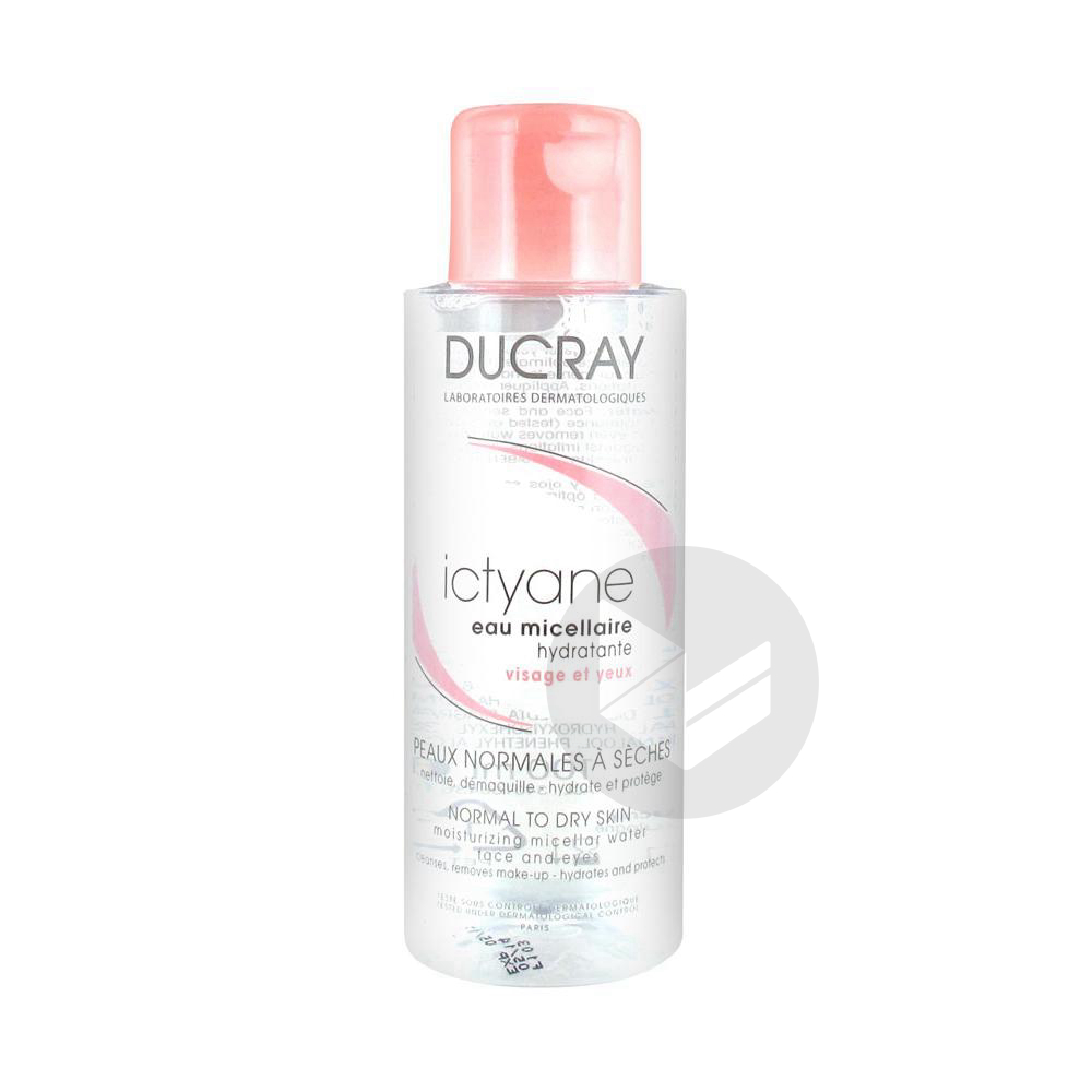 ICTYANE Eau micellaire hydratante visage et yeux Fl/100ml