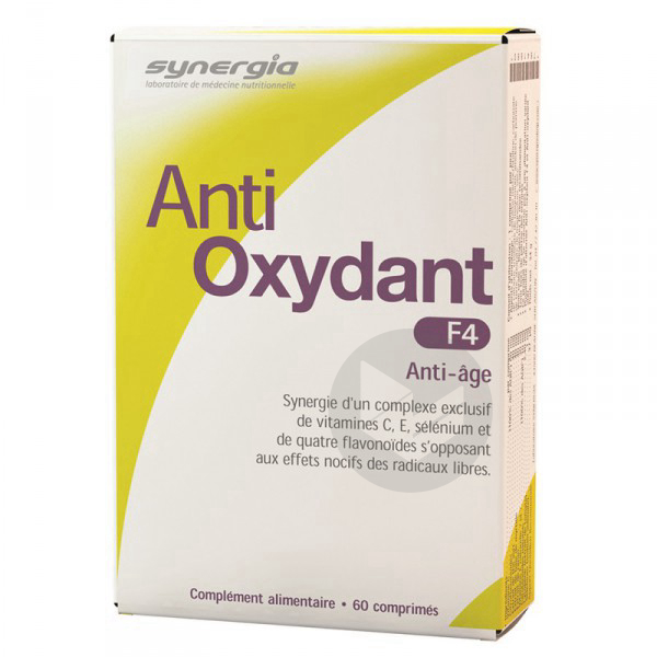 Anti oxydant F4 - 60 comprimés
