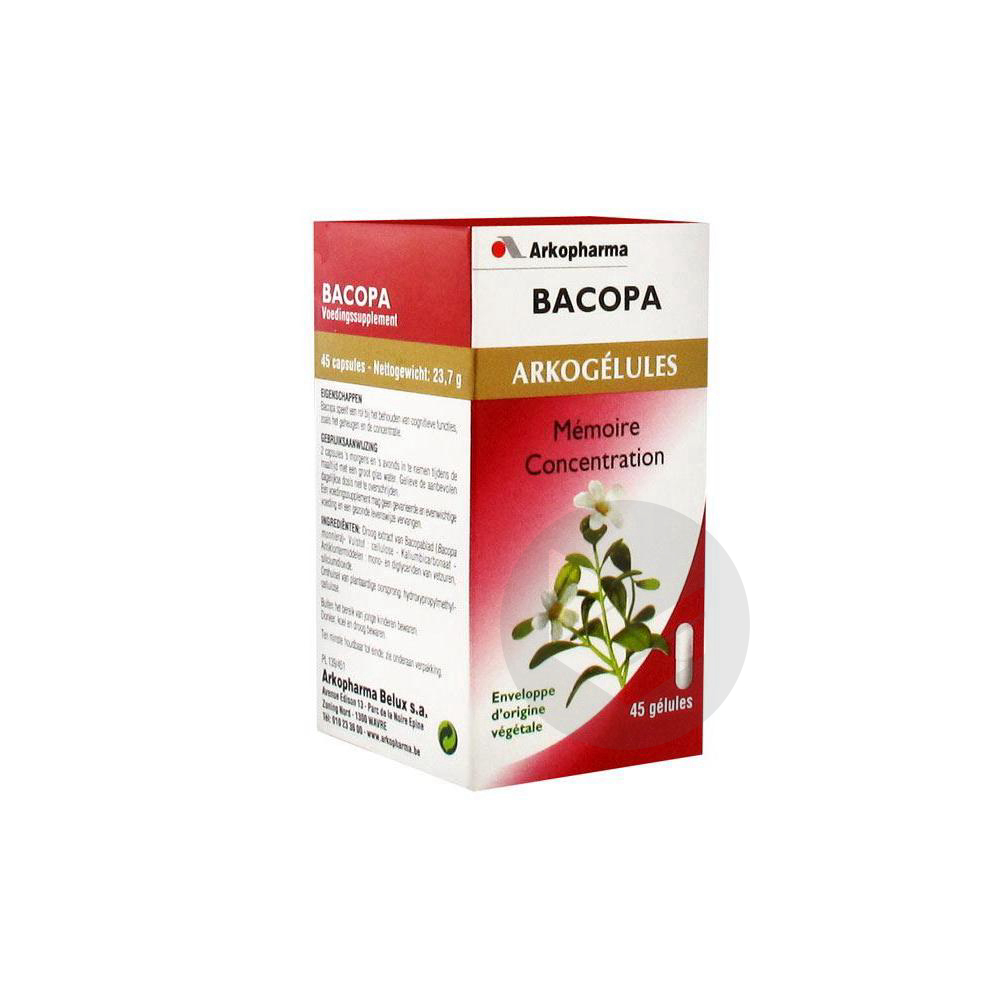 ARKOGELULES Bacopa x45 gélules