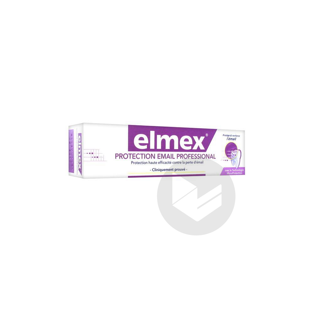 ELMEX PROTECTION EMAIL Pâte dentifrice T/75ml