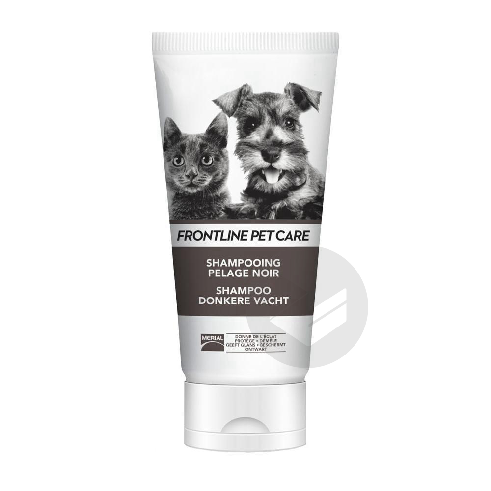 FRONTLINE PETCARE Shampooing poils noirs Fl/200ml