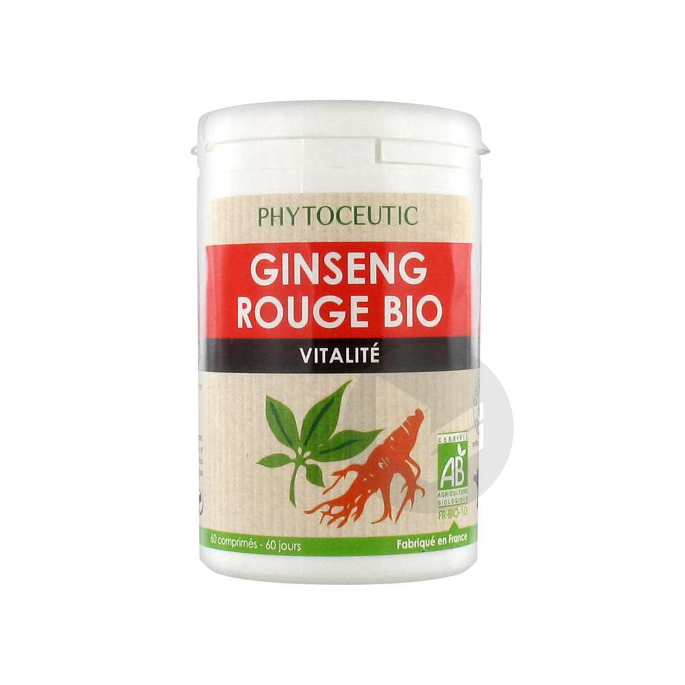 Ginseng Rouge Bio 60 Comprimés