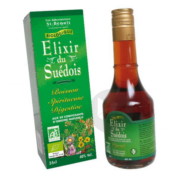 Elixir du Suédois Biologique 40° 350 ml