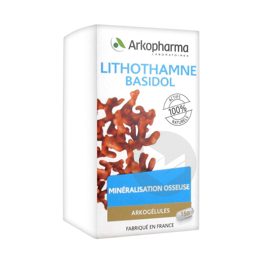 Arkogélules Lithothamne (Basidol) 150 gélules