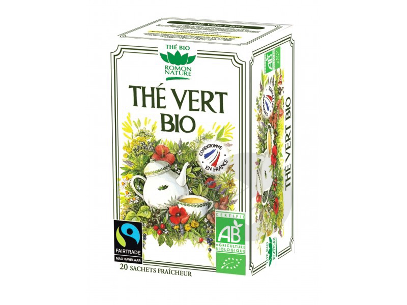 Thé vert Bio - 20 sachets