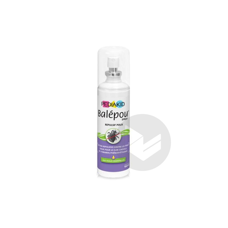 PEDIAKID BALEPOU Sol antipoux Huiles essentielles Spray/100ml