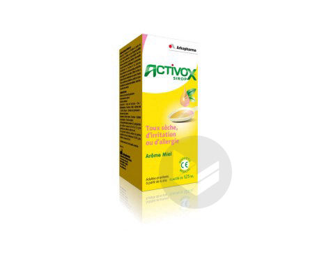 Activox Sirop Toux Sèche 125 ml