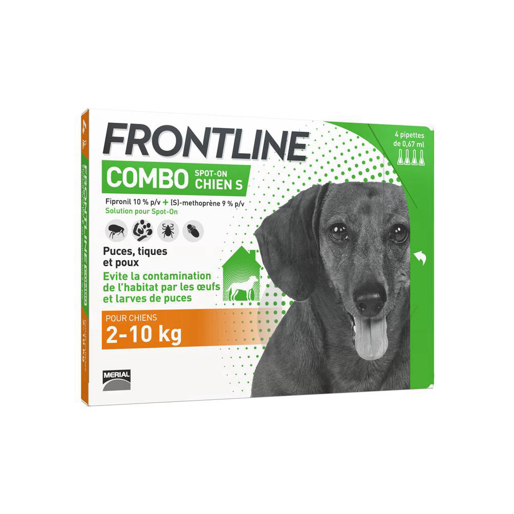 FRONTLINE COMBO S ext chien 2-10kg 4Doses