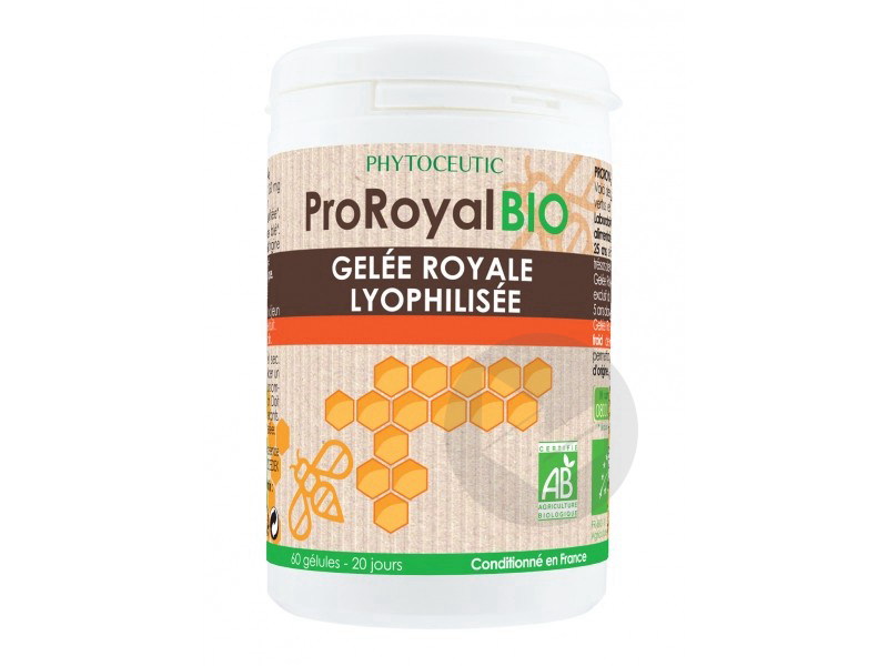 Gelée Royale Lyophilisée 60 gélules