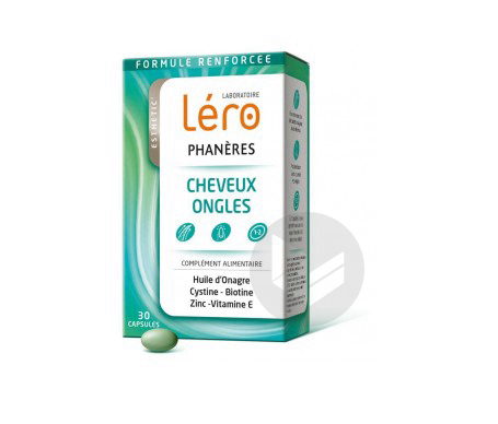 Phanères Cheveux & Ongles 30 capsules