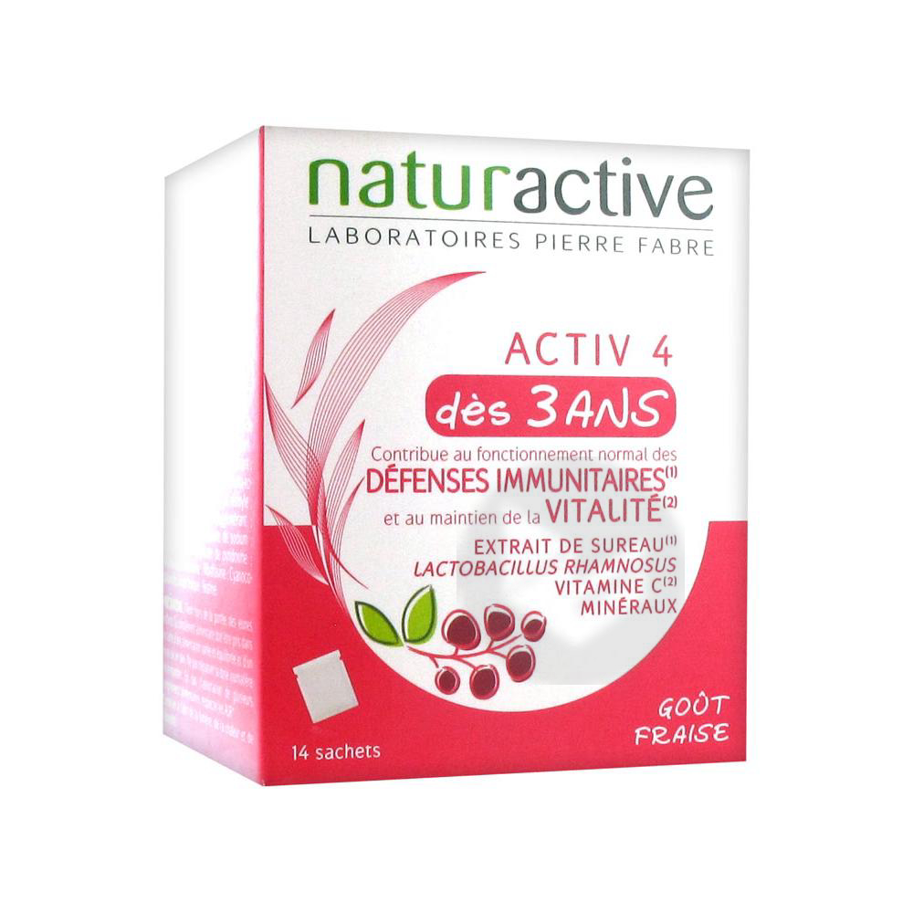 Activ 4 Dès 3 ans 14 Sachets