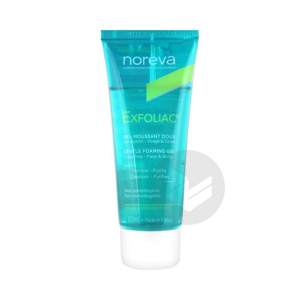 Noreva Exfoliac Gel Moussant Doux 100 ml