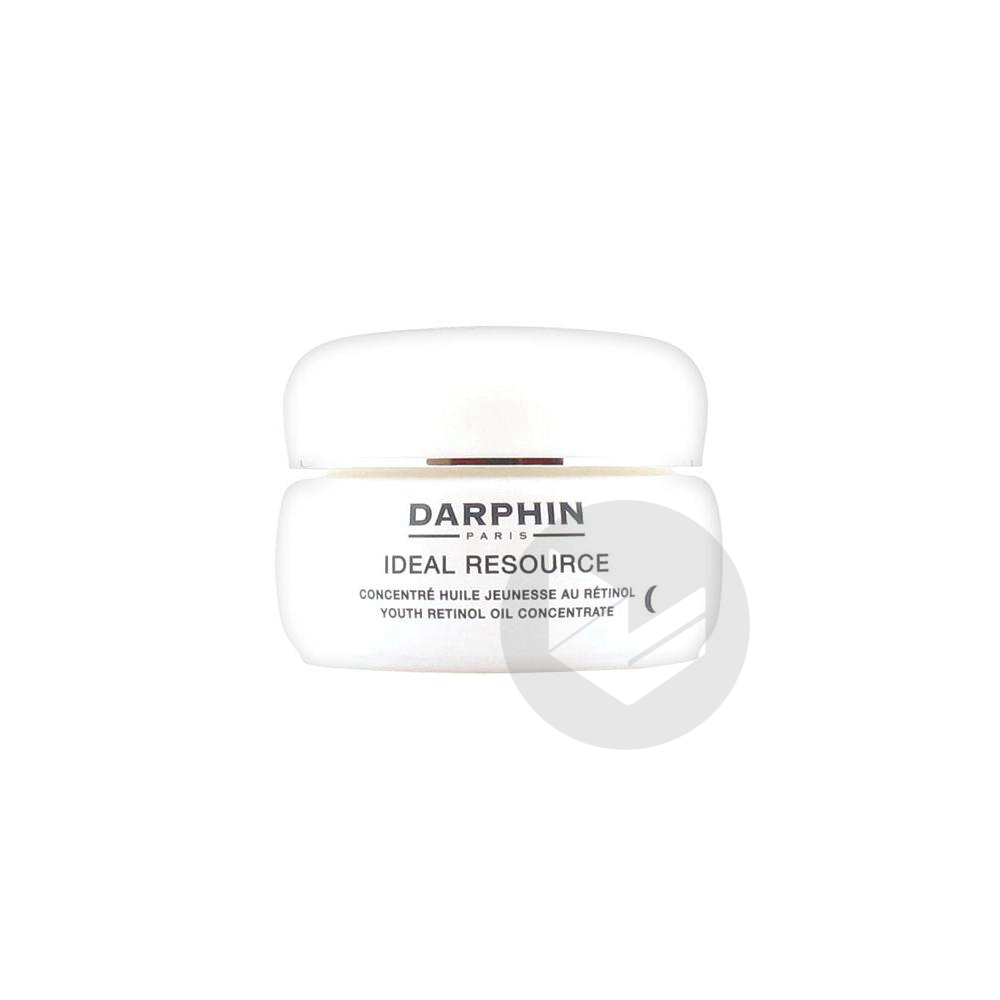 Darphin Ideal Resource Ant-Âge et Éclat Concentré Huile Jeunesse au Rétinol 60 Capsules