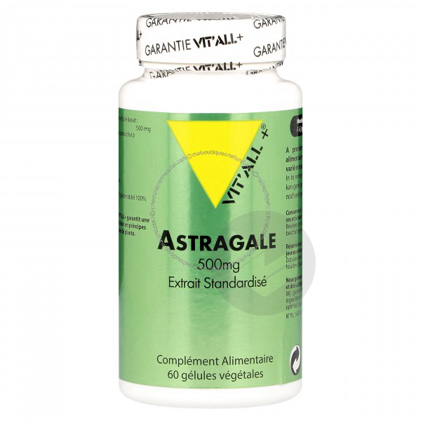 Astragale 500 mg - 60 capsules